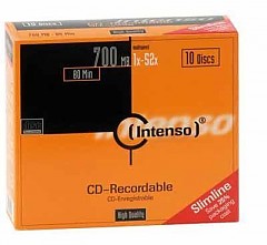 CD-R 700MB 10er Slimcase Promopack(10Pezzo)
