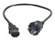 C2G Kabel / 1 m Universal Power cord CEE 7/7