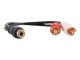 C2G Kabel / 6IN RCA FeMale TO 2 RCA Male Y-C