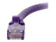 C2G Kabel / 1 m Mlded/Btd Purple CAT5E PVC U