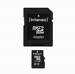 Micro SD Card 32GB Class 10 inkl. SD Adapter