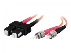 Kabel / 2 m LSZH SC/ST DLX 62.5/125 mM F