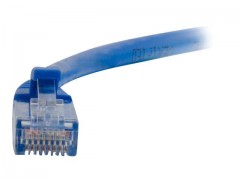 Kabel / 2 m Mlded/Btd Blue CAT5E PVC UTP