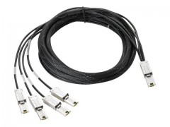 HP 4m Ext Mini-SAS to 4x1 Mini-SAS Cable