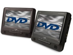 Portabler 22,9 cm (9 Zoll) DVD-Player + Zusatzmonitor