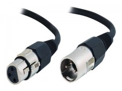 Kabel / 0.5 m PROAudio XLR Male to XLR F