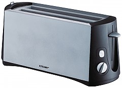 Toaster 3710 / Silber-Schwarz