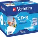 Verbatim Speichermedien CD-R 700MB 52X 10er JC Print Promopack(10Pezzo)